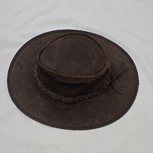 Overlander Outback, Genuine Leather Hat‎ L